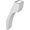 Ekena Millwork 3 1/2-in. W x 8-in. D x 20-in. H Legacy Architectural Grade PVC Knee Brace BRCP035X08X20LEC - alternate 3